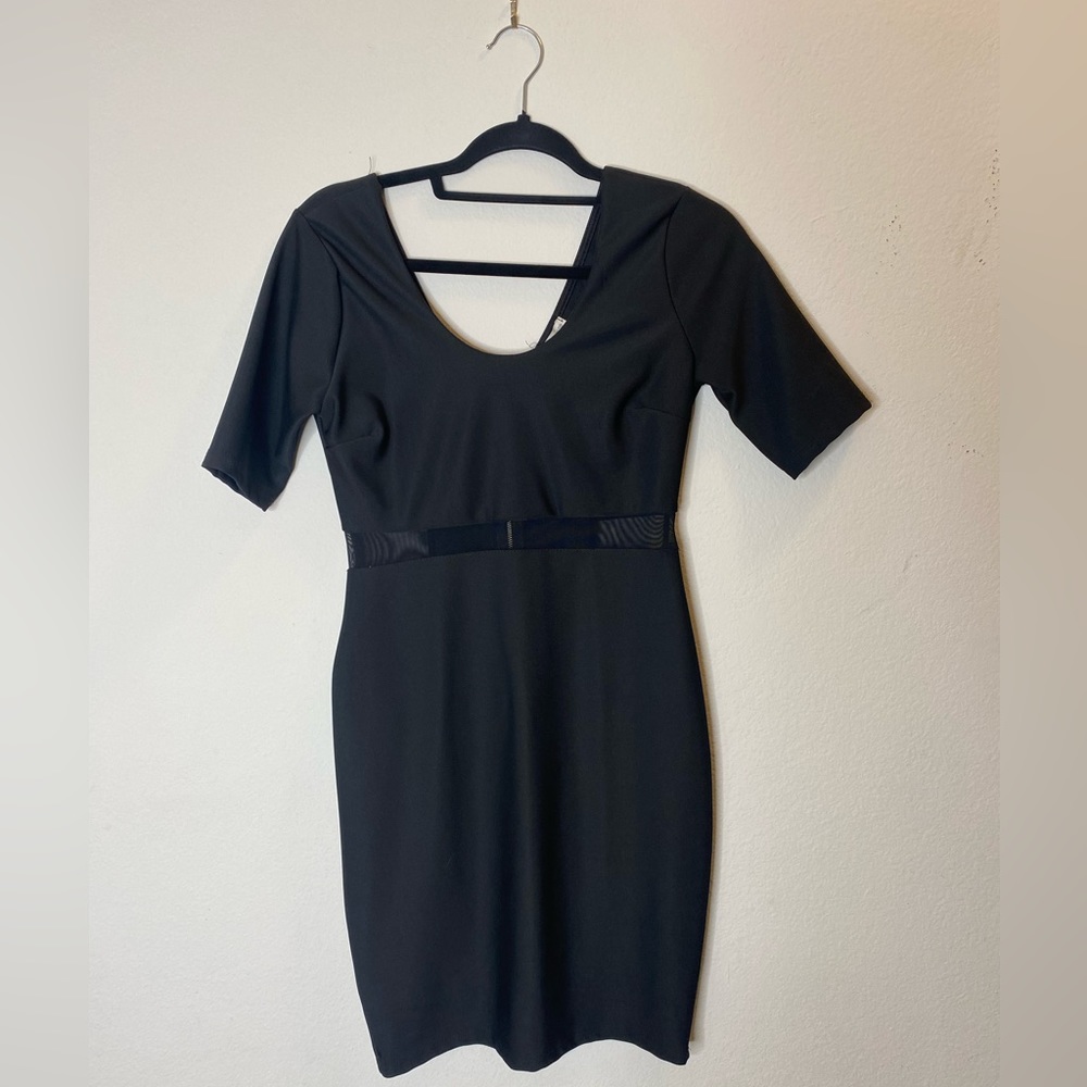 Charlotte Russe black evening dress